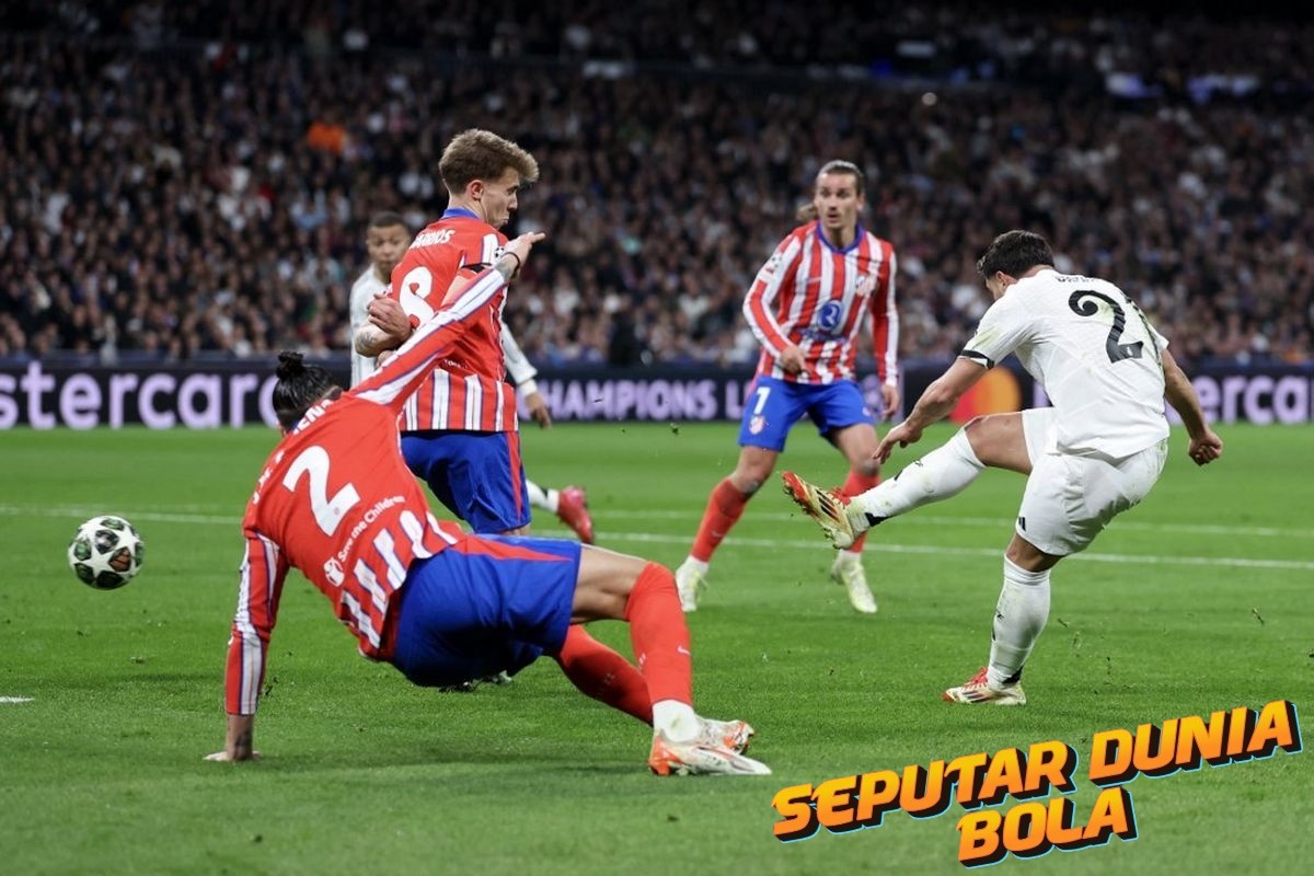 Real Madrid Bungkam Atletico Madrid dengan Skor 2-1