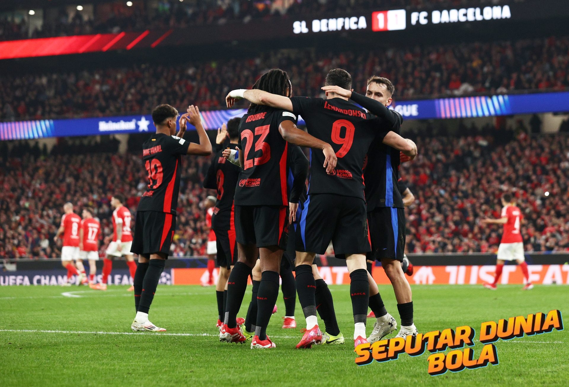 Barcelona Hanya Mampu Bungkam Benfica dengan Skor 1-0