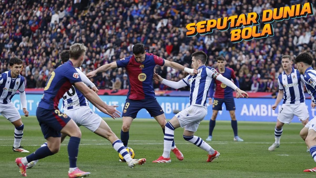 Barcelona Menang Telak atas Real Sociedad dengan Skor 4-0